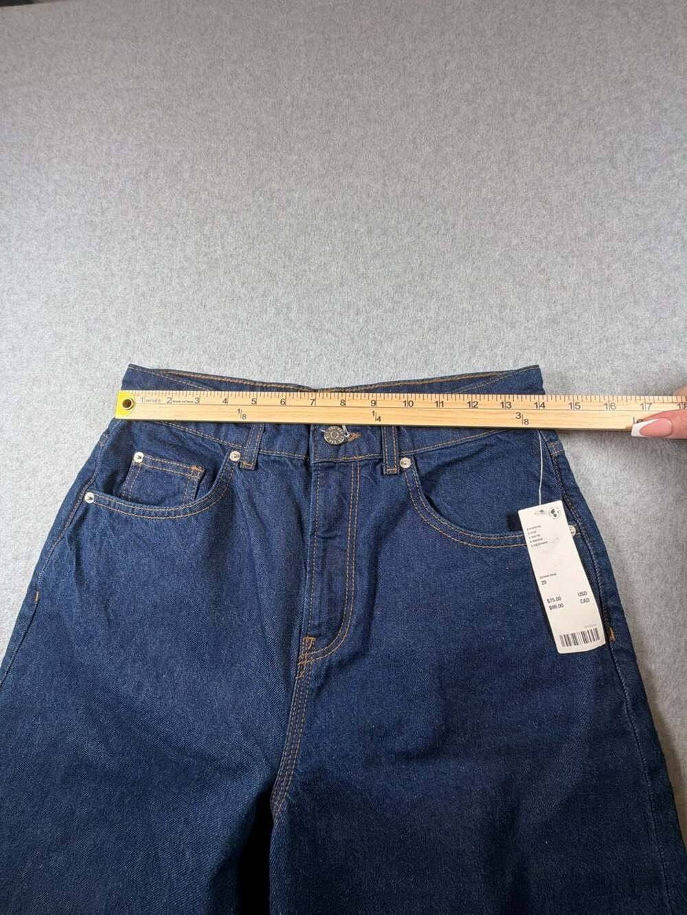 BDG Urban Outfitters Wide Leg Cuff Jeans - Picture 6 of 10